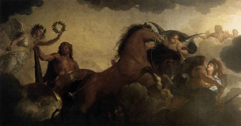 Charles le Brun Hercules France oil painting art